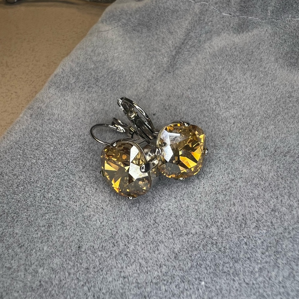 Sabika Crystal Drop Earrings